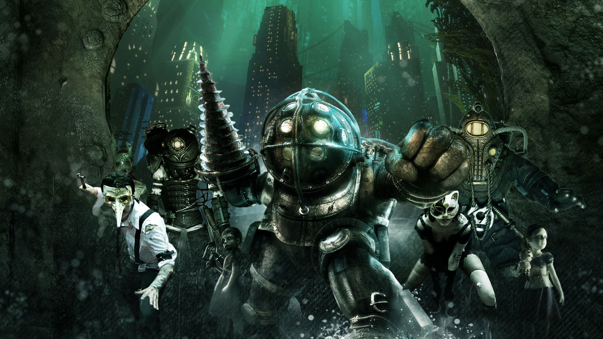 BioShock – дата выхода, системные требования, обзор, скриншоты, трейлер,  геймплей