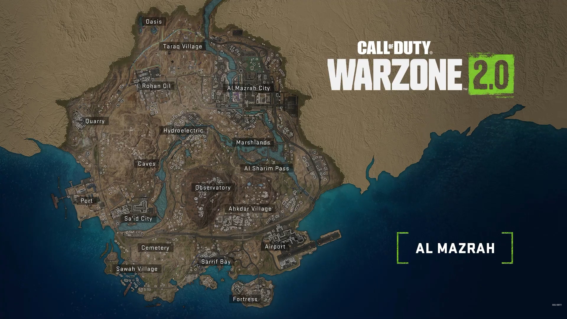 Карта «Аль-Мазра» (Al Mazrah) — Call of Duty: Warzone 2