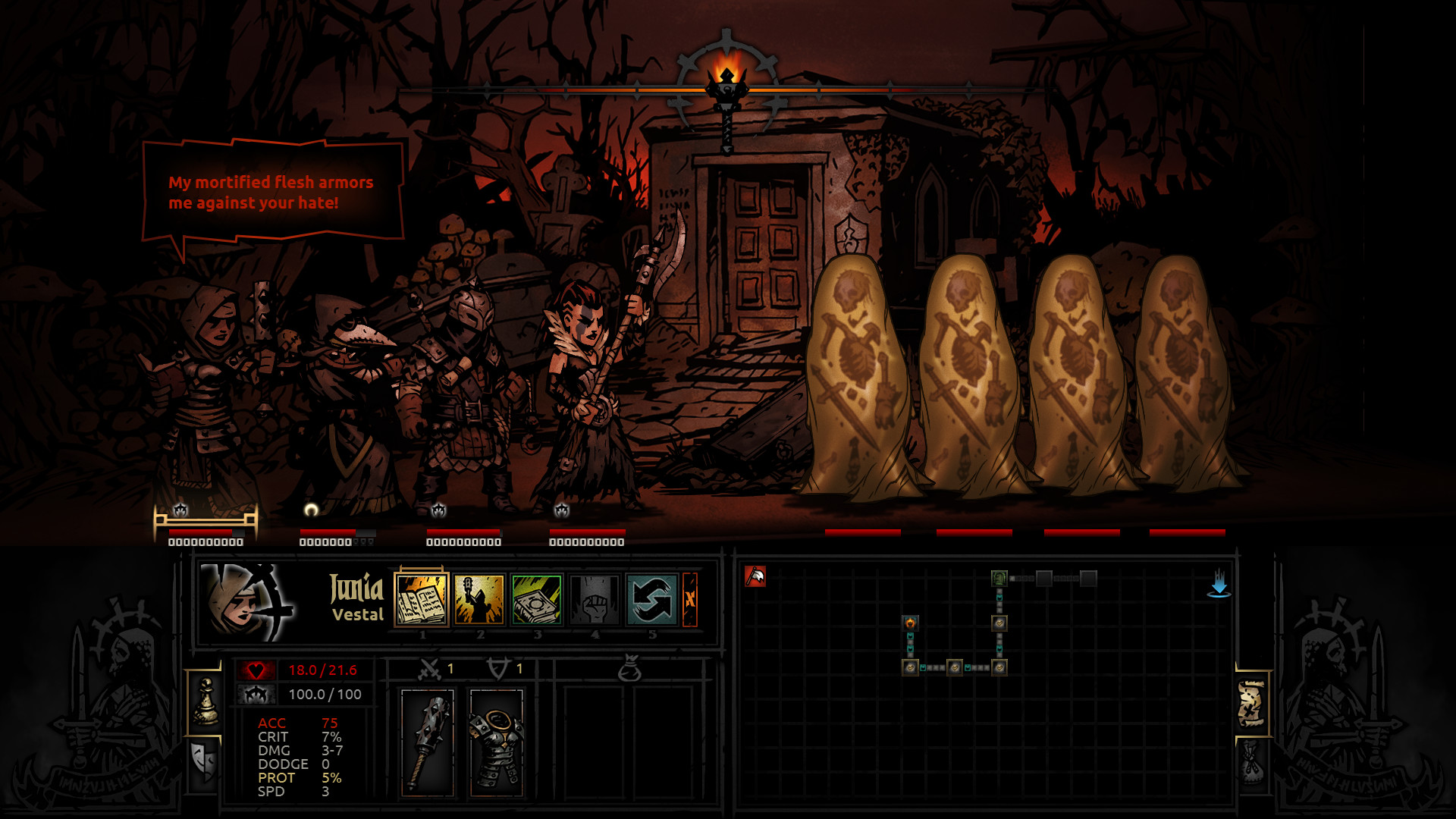 Darkest Dungeon скриншот (фото)