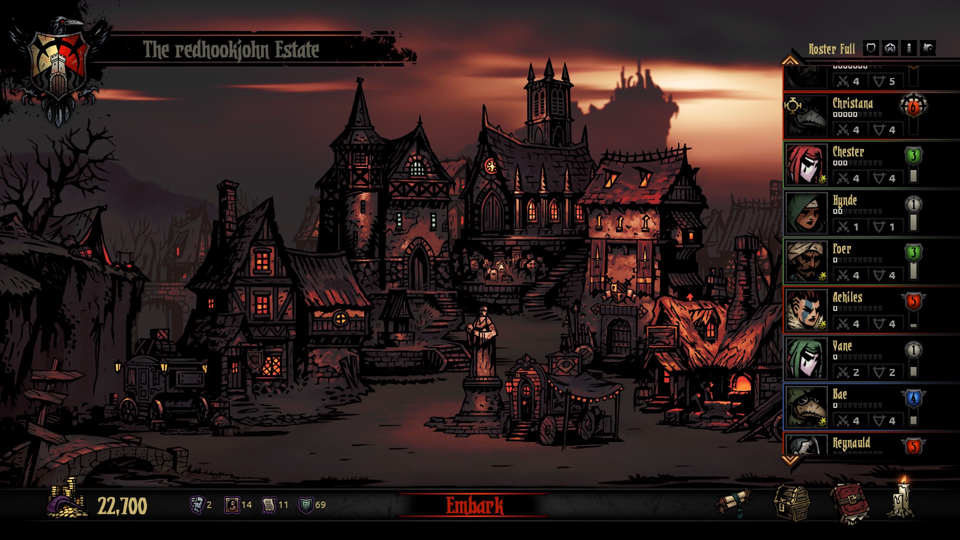 Darkest Dungeon скриншот (фото)