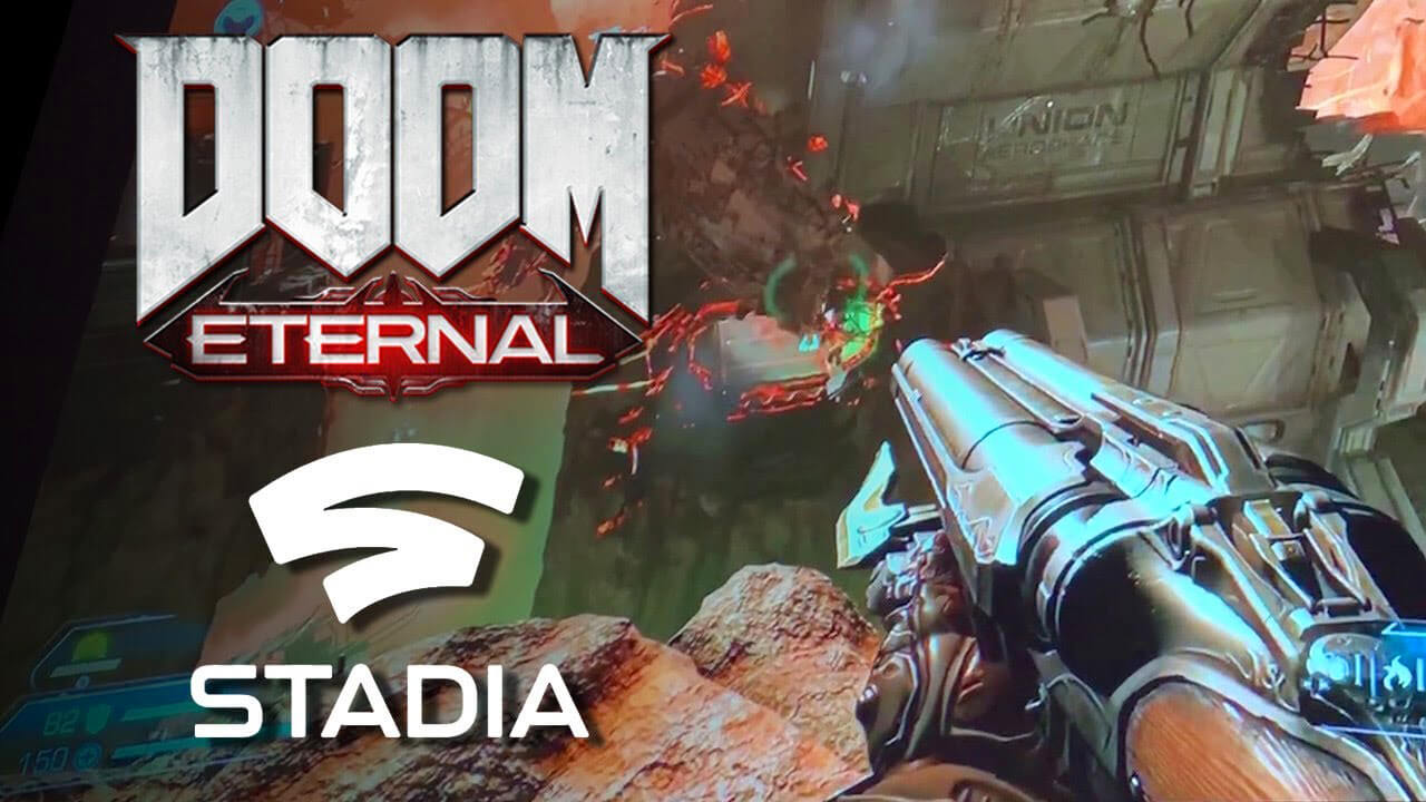 Doom Eternal — первое геймплейное видео через Google Stadia (фото)
