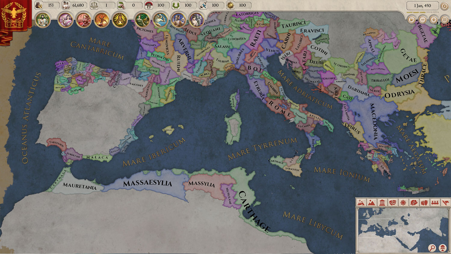 Imperator: Rome скриншот (фото)