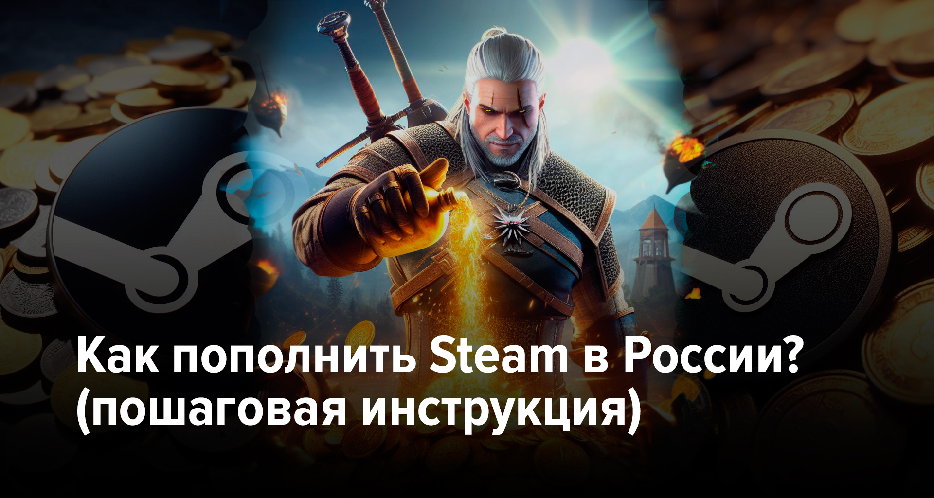 Как пополнить кошелёк Steam в России в [year] году? (фото)