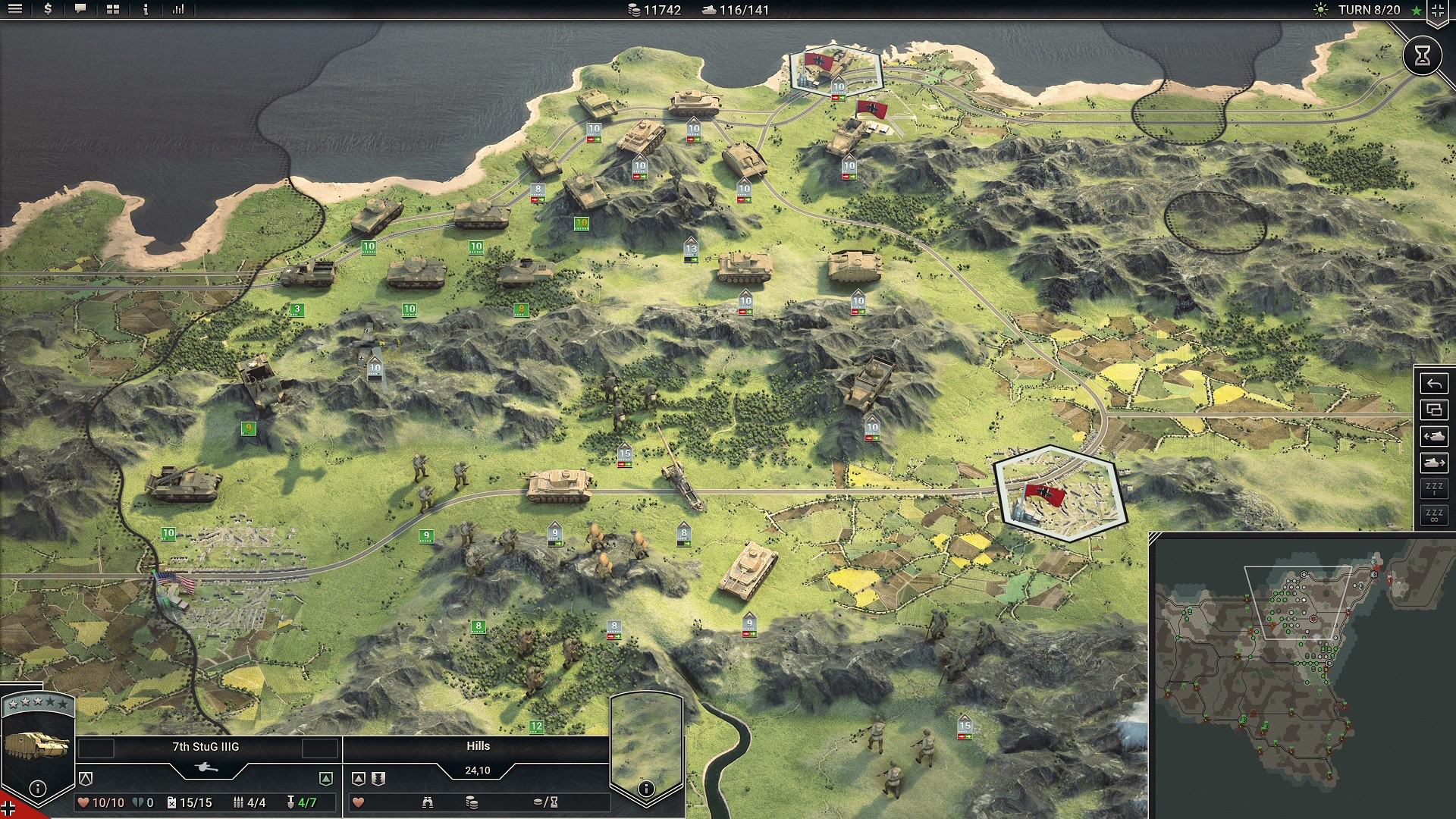 Panzer Corps 2 скриншот (фото)