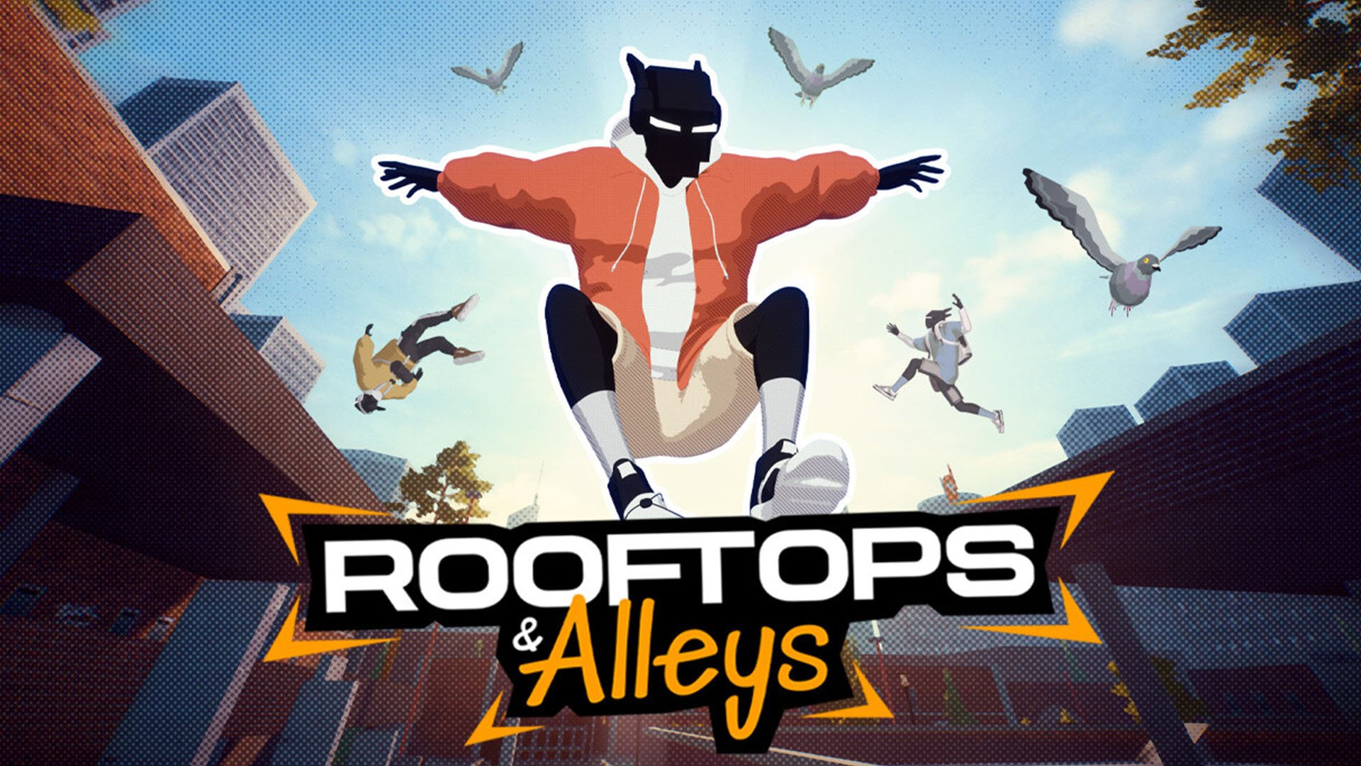 Rooftops & Alleys: The Parkour Game (фото)