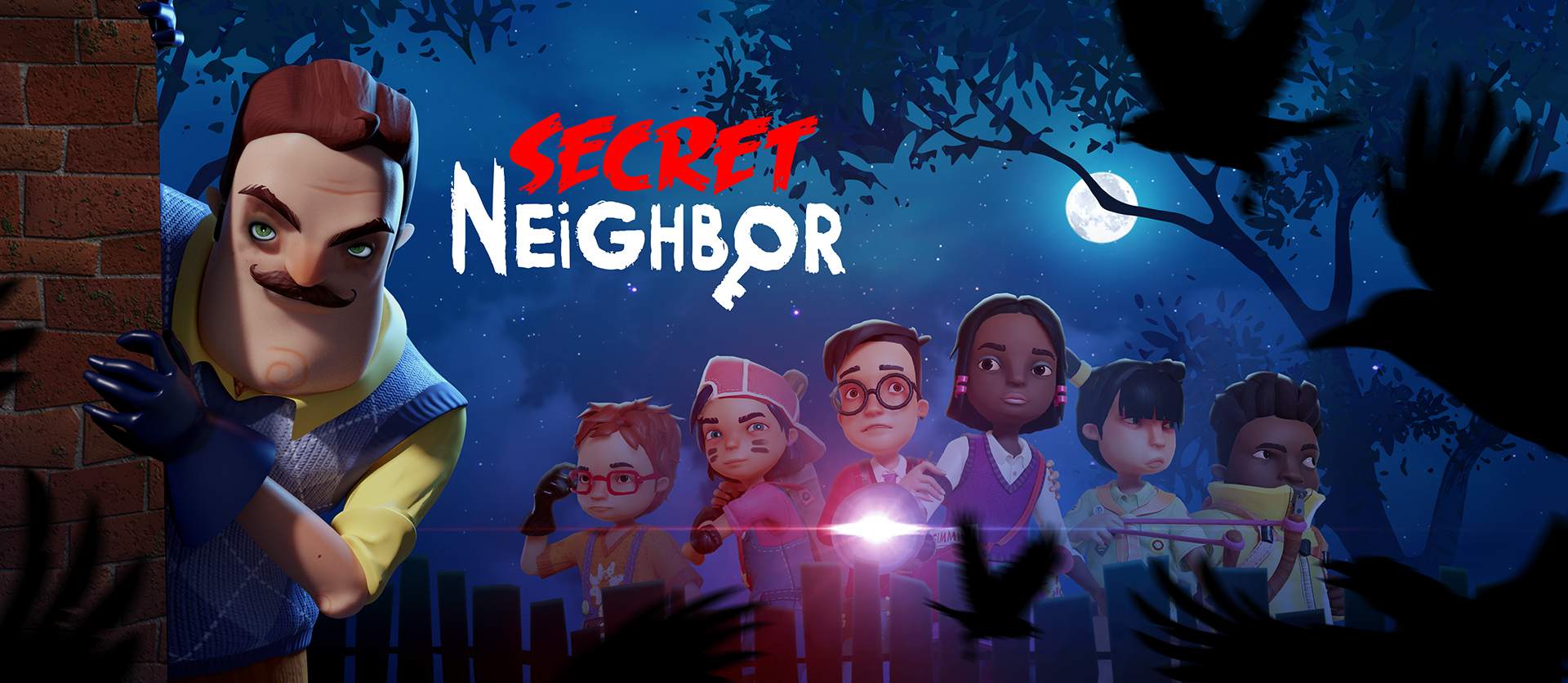Mode neighbor. Secret Neighbor геймплей. Secret Neighbor системные требования. Hello Neighbor мультиплеер игра. Secret Neighbor ps4.