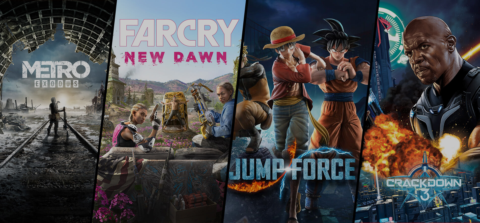 Сегодня выходят Metro: Exodus, Far Cry: New Dawn, Jump Force и Crackdown 3 (фото)
