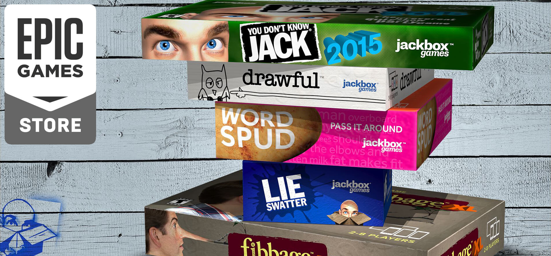 Следующим бонусом Epic Games Store станет сборник The Jackbox Party Pack (фото)
