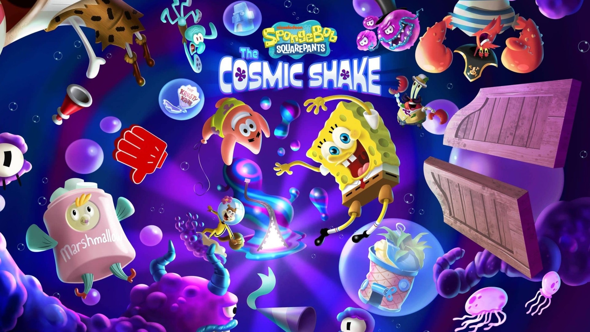 Spongebob Squarepants: The Cosmic Shake – дата выхода, системные  требования, обзор, скриншоты, трейлер, геймплей