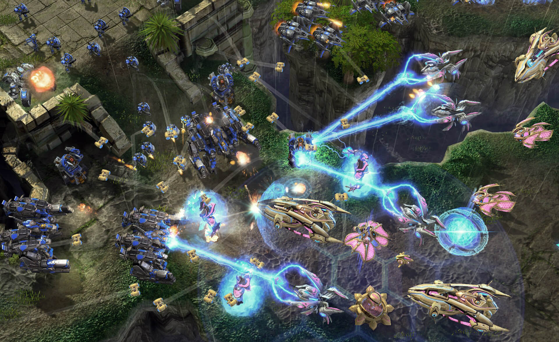 StarCraft II: Wings of Liberty - геймплей скриншот (фото)