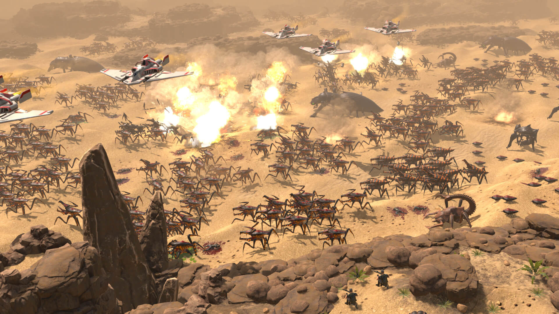 Starship Troopers: Terran Command скриншот (фото)