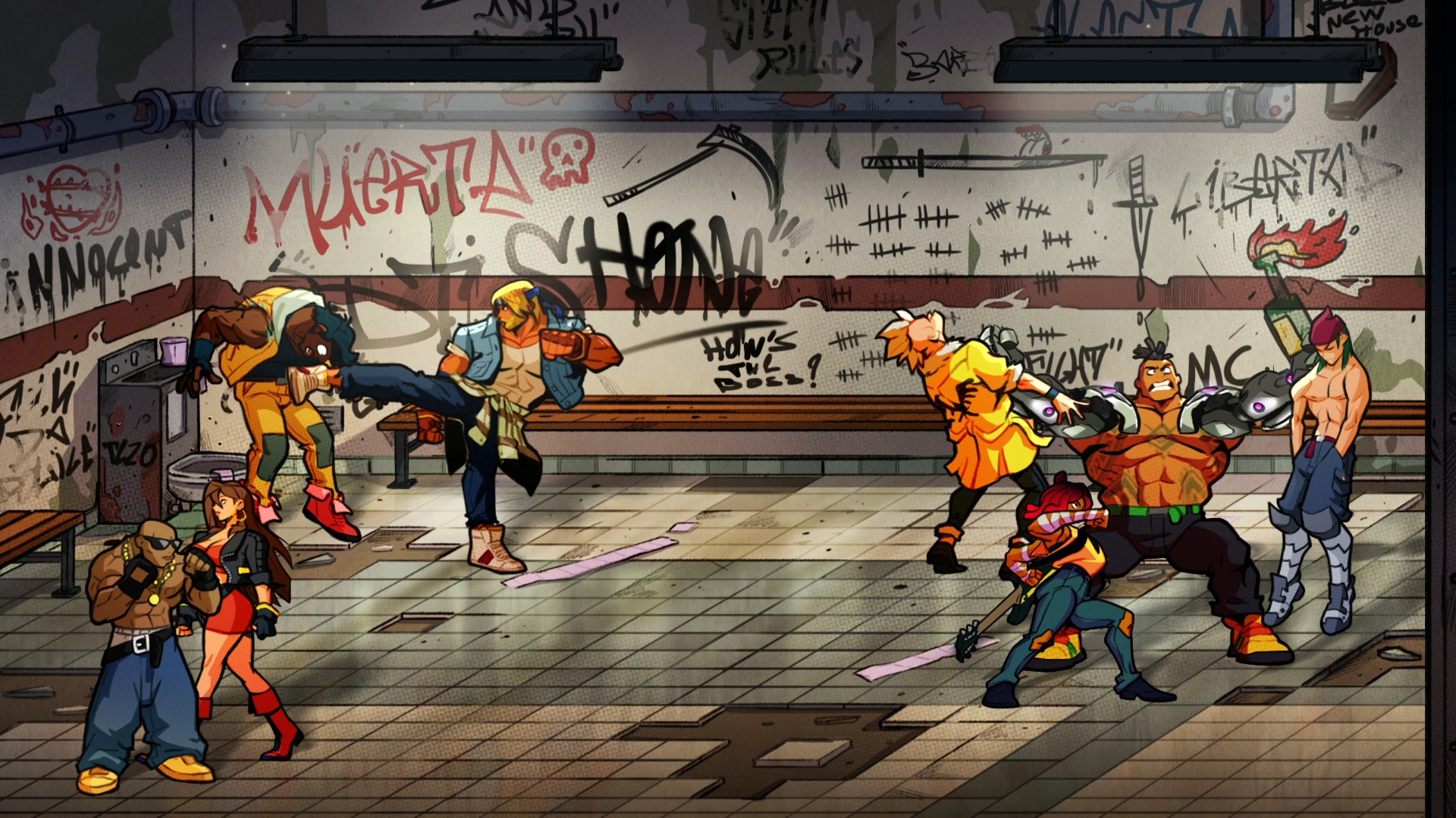 Streets of Rage 4 скриншот (фото)