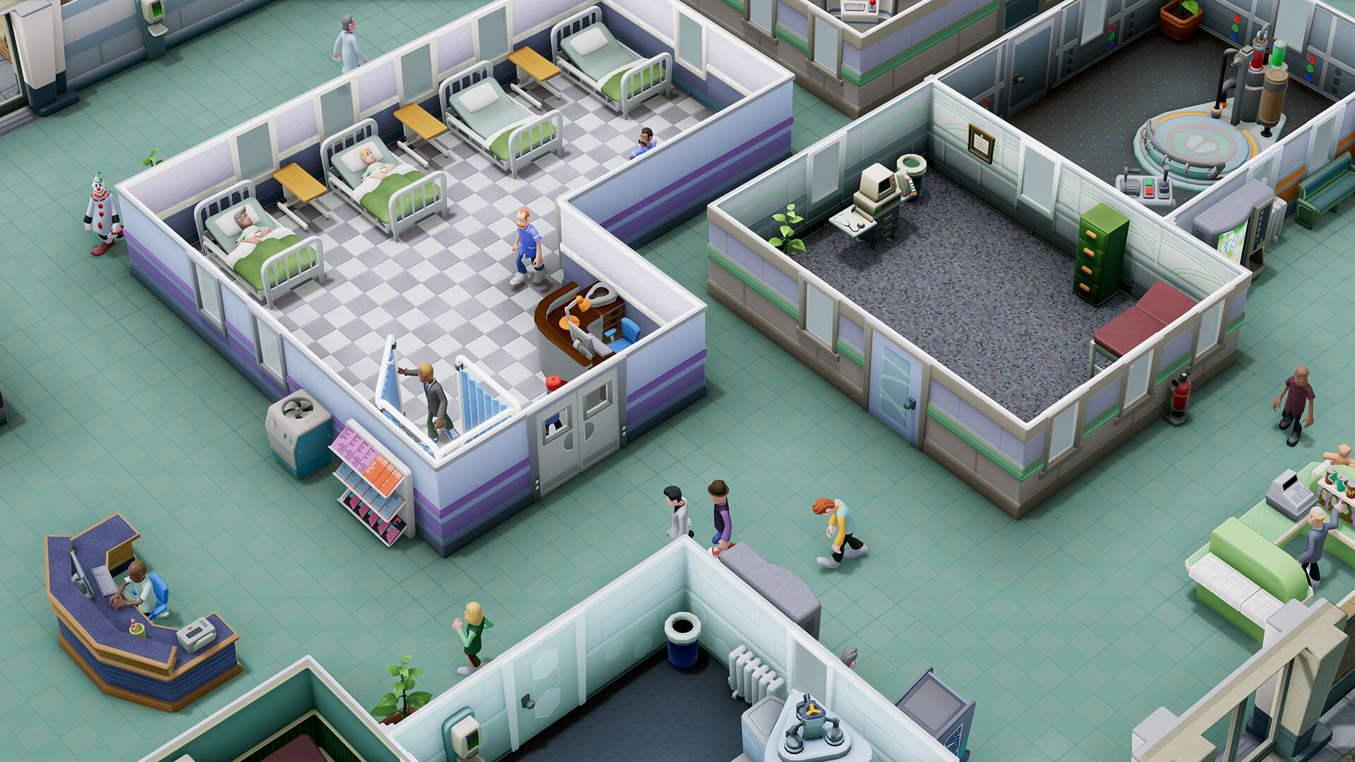 Two Point Hospital скриншот (фото)