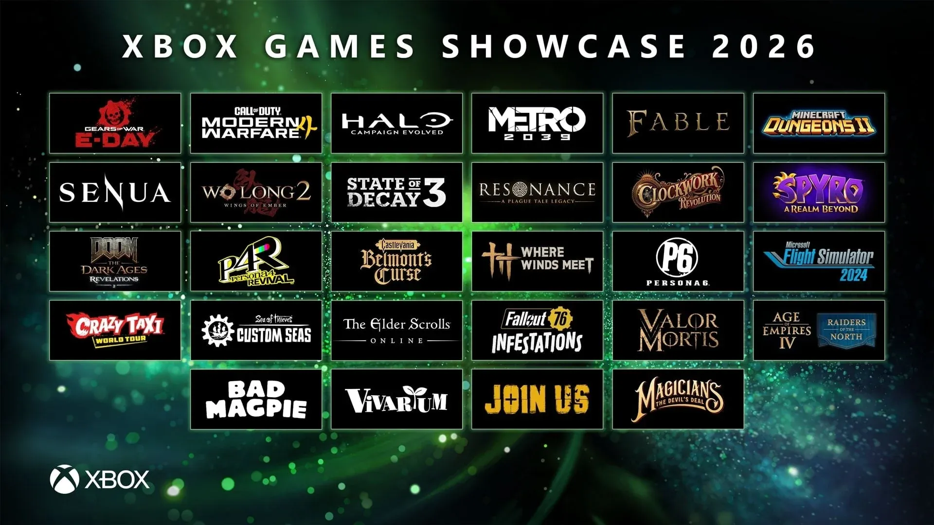 Все трейлеры и анонсы Xbox Games Showcase 2026 (7 июня)