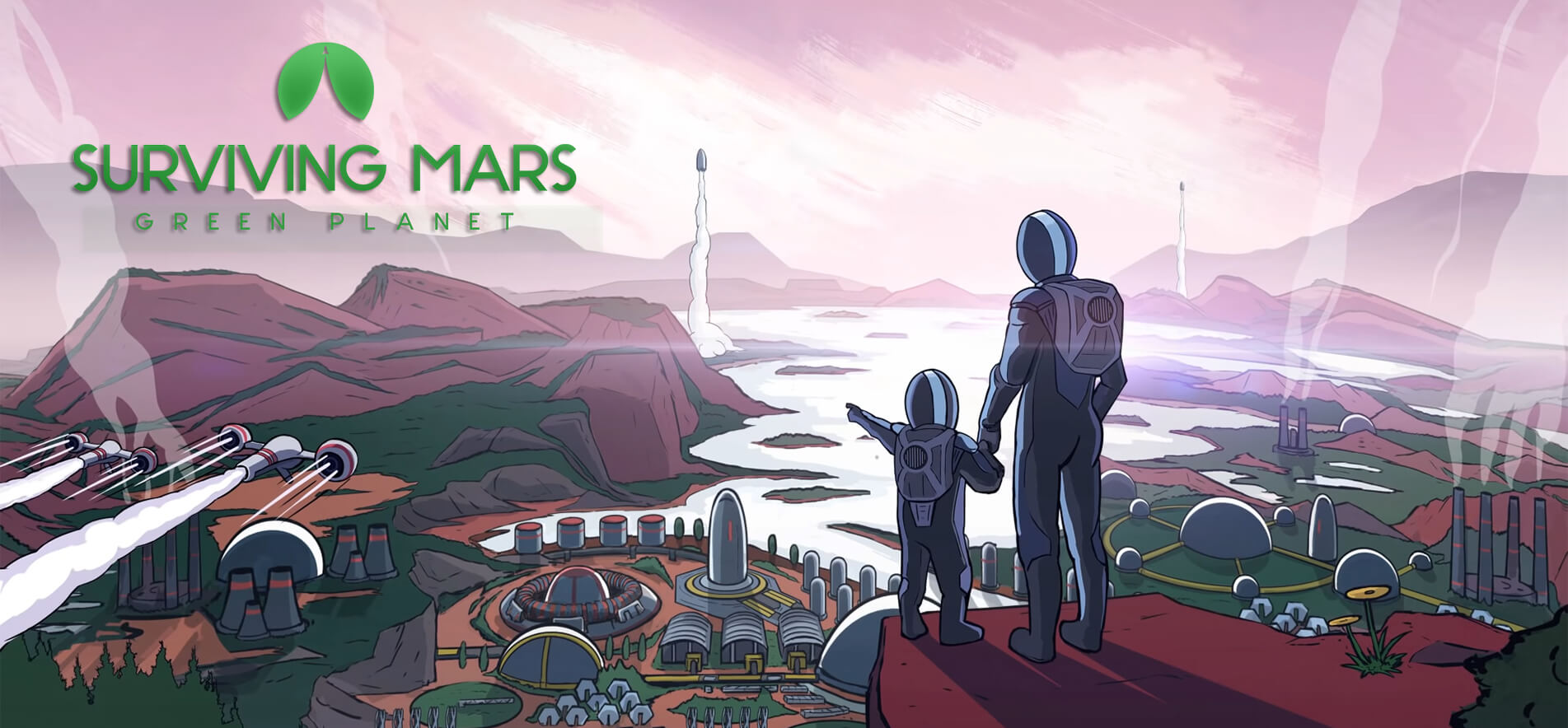 «Зеленая Планета» — анонсировано 2-е дополнение Surviving Mars (фото)